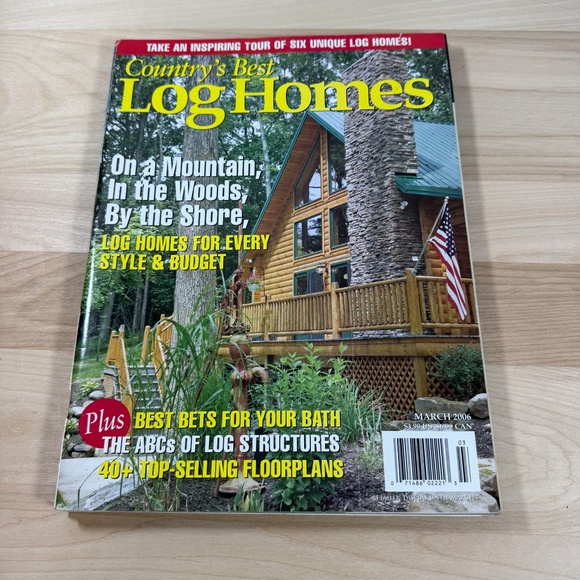 Set of 4 Log Home Magazines from the 2000's - Picture 6 of 10